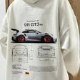 Hoodie | Car Print | Warm | Oversized Hoodie | Men's Clothing