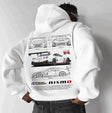 Hoodie | Car Print | Warm | Oversized Hoodie | Men's Clothing