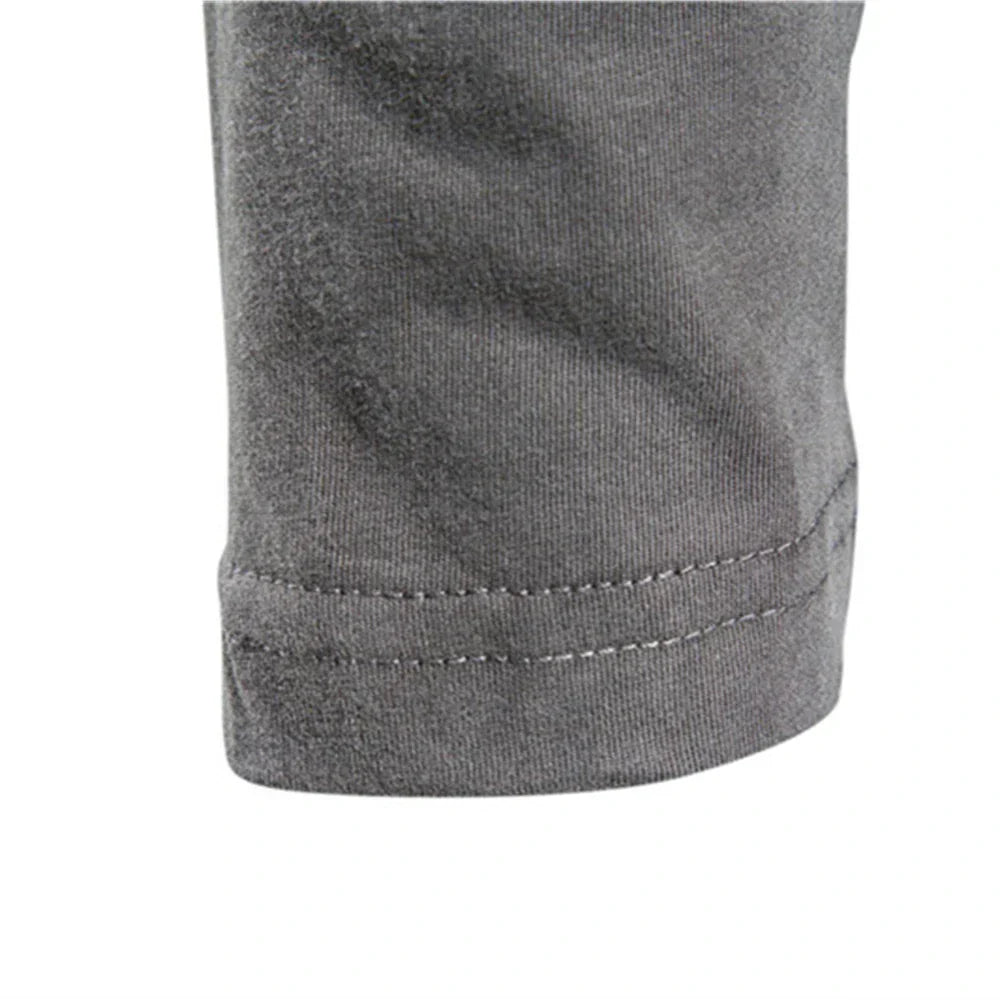 Long Sleeve T-Shirt | Crew Neck | Plain | Long Sleeve Vest | Men's Clothing