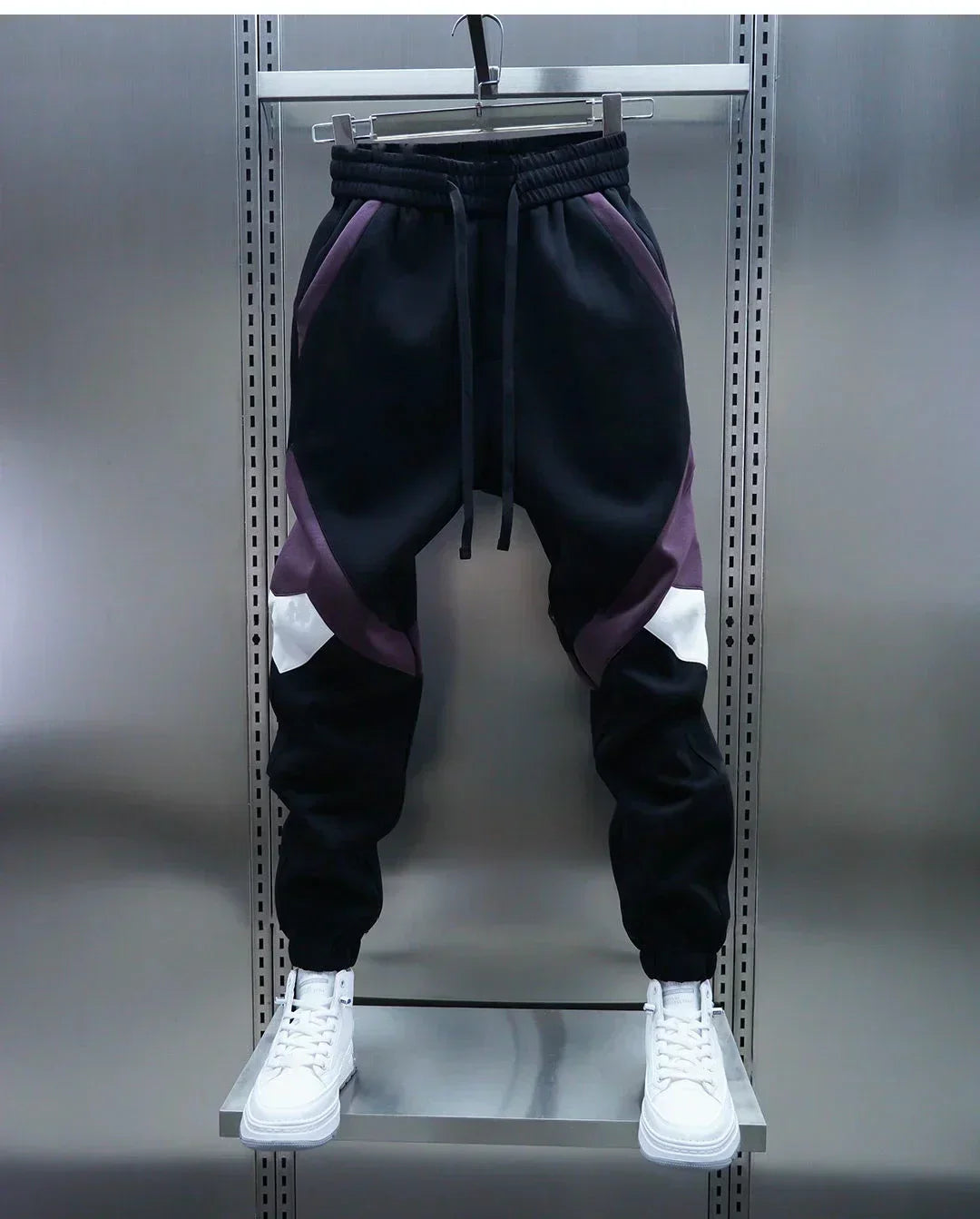 Track Pants | Elastic Waist | Sport | Cuffed Pants | Joggers for Men