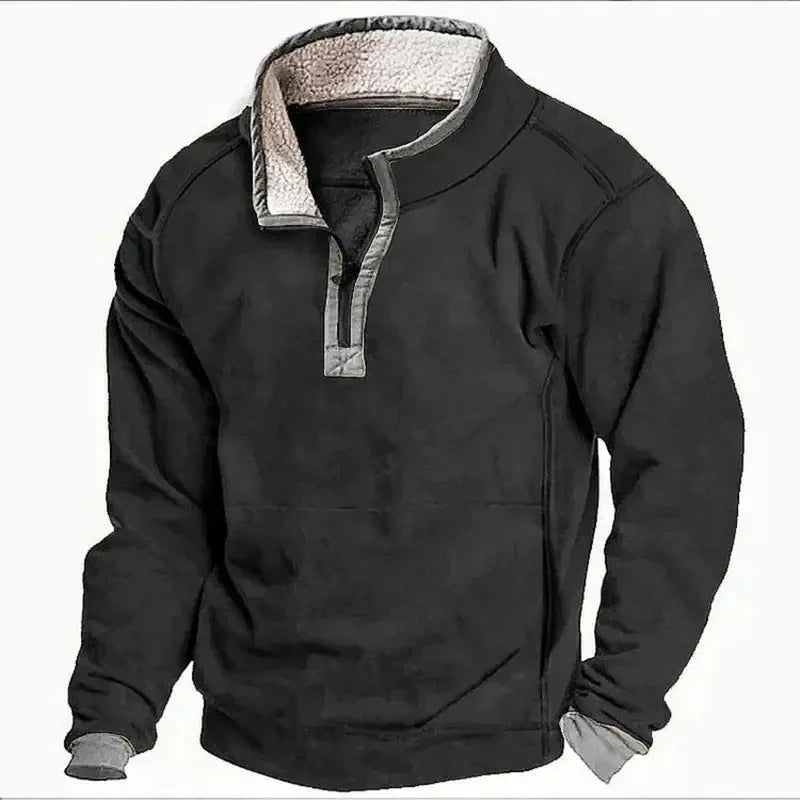 Fleece Sweater | Quarter Zip | Half Zip | Fleece Pullover | Men's Winter Clothes