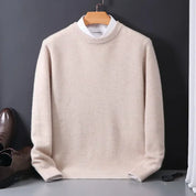 Knitted Jumper - Crew Neck - Winter - Knit Pullover Sweater - Men's Knitwear
