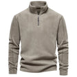 Fleece Pullover - Quarter Zip - Warm - Fleece Sweater - Men's Half Zip Fleece