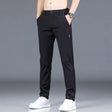 Men's Pants - Elastic Waist - Slim Fit - Casual Pants - Stretch Pants