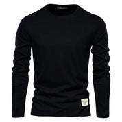 Long Sleeve T-Shirt | Crew Neck | Plain | Long Sleeve Vest | Men's Clothing