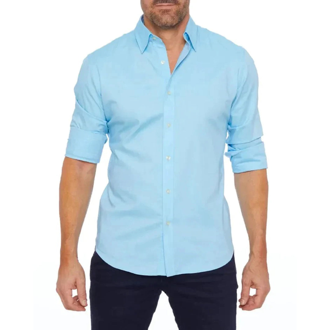 Button-Up Shirt - Collared - Non-Iron - Long Sleeve Shirt - Men's Shirt