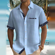 Short Sleeve Shirt | Lightweight | Collared | Buttoned Up Shirt | Men's Summer Shirts