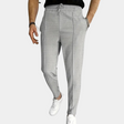 Slim Fit Joggers - Men's Skinny Elastic Waist Drawstring Sweatpants