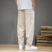 Linen Pants | Loose Fit | Lightweight | Baggy Pants | Men's Trousers