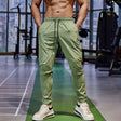 Track Pants - Men's Elastic Waist Gym Workout Pants