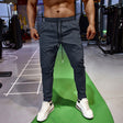 Track Pants - Men's Elastic Waist Gym Workout Pants
