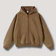 Oversized Hoodie | Zip-Up | Washed | Zipper Hoodie | Hoodie for Men