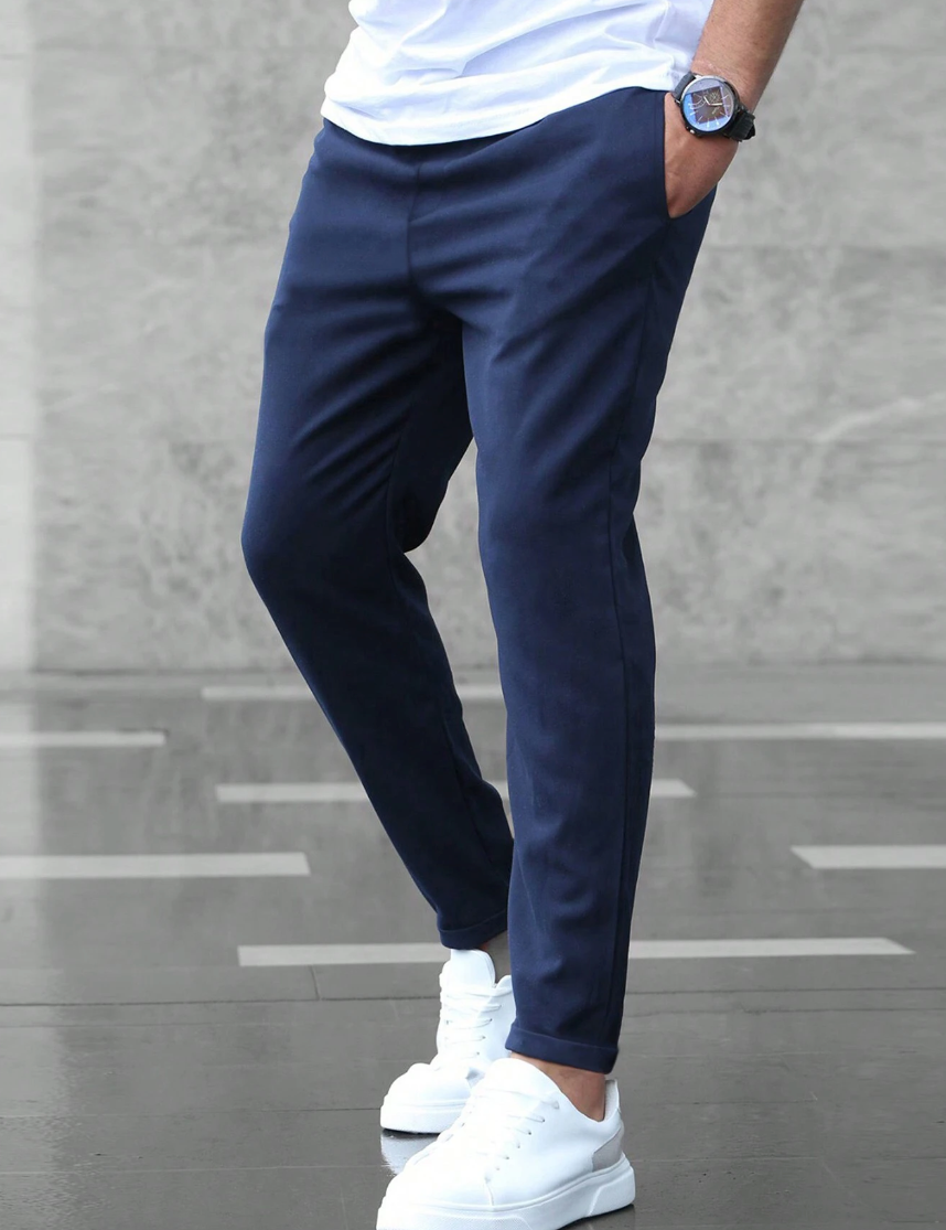 Stretch Pants - Comfortable - Drawstring - Stretch Chinos - Men's Pants-Southern-Taylor