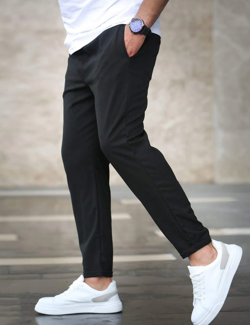 Stretch Pants - Comfortable - Drawstring - Stretch Chinos - Men's Pants-Southern-Taylor