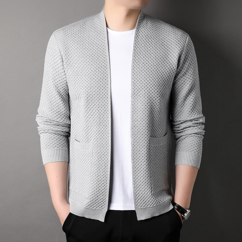 Sven | Herren Weiche Strickjacke für Alltagkomfort-Grace Aura