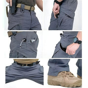 Cargo Pants - Straight Leg - Tactical - Trousers for Trekking - Men's Cargo Trousers