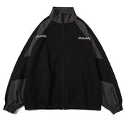 Trainingsjack | Met ritssluiting | Oversized | Windjack | Damesjack-Boetiek Moda