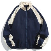 Trainingsjack | Met ritssluiting | Oversized | Windjack | Damesjack-Boetiek Moda