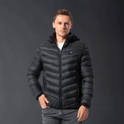 Heated Jacket - Hooded - Puffer - Down Jacket - Men's Winter Jacket 
