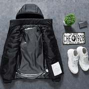 Heated Jacket - Hooded - Puffer - Down Jacket - Men's Winter Jacket 