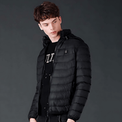 Heated Jacket - Hooded - Puffer - Down Jacket - Men's Winter Jacket 