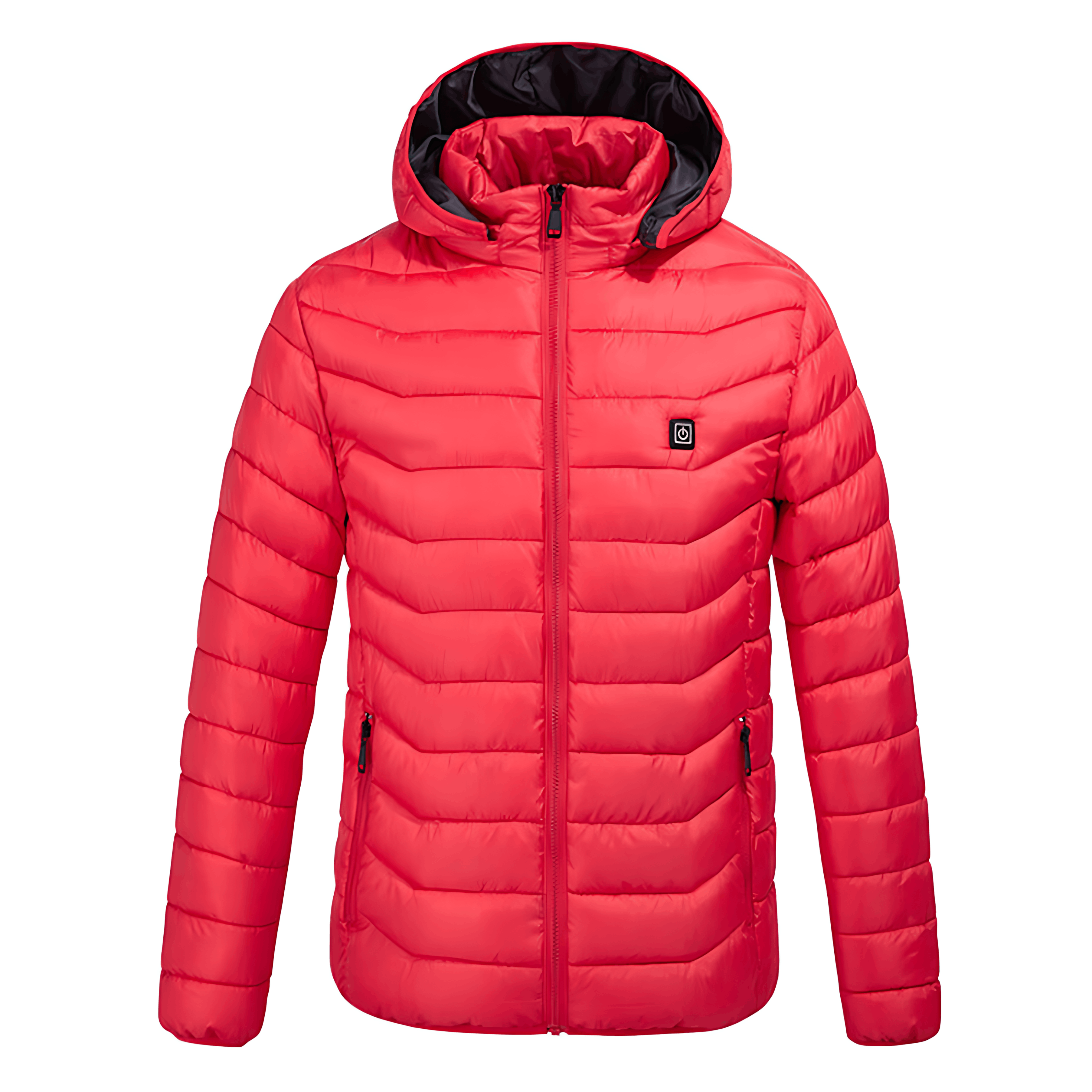 Heated Jacket - Hooded - Puffer - Down Jacket - Men's Winter Jacket 