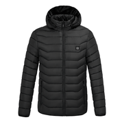 Heated Jacket - Hooded - Puffer - Down Jacket - Men's Winter Jacket 