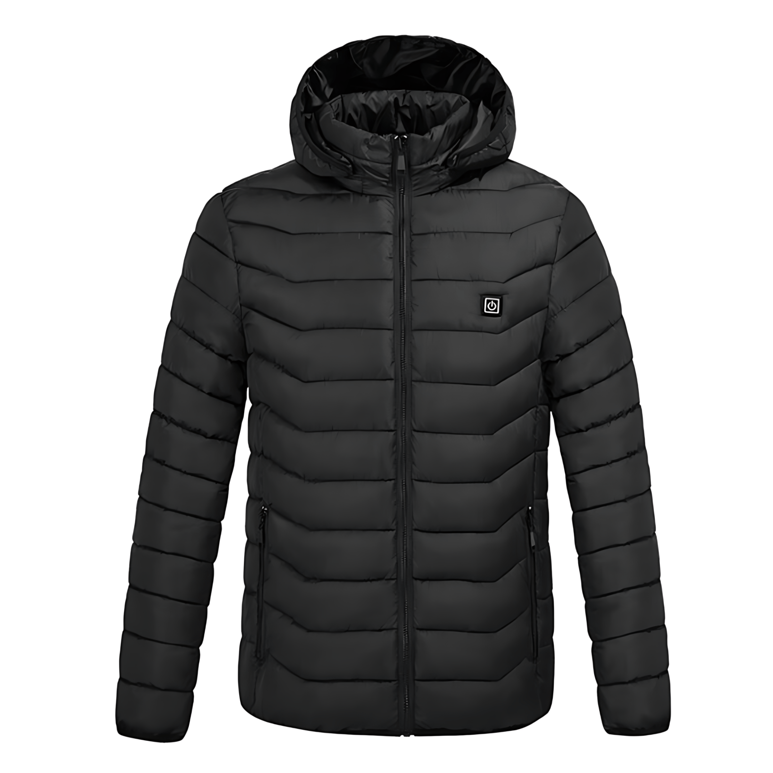 Heated Jacket - Hooded - Puffer - Down Jacket - Men's Winter Jacket 