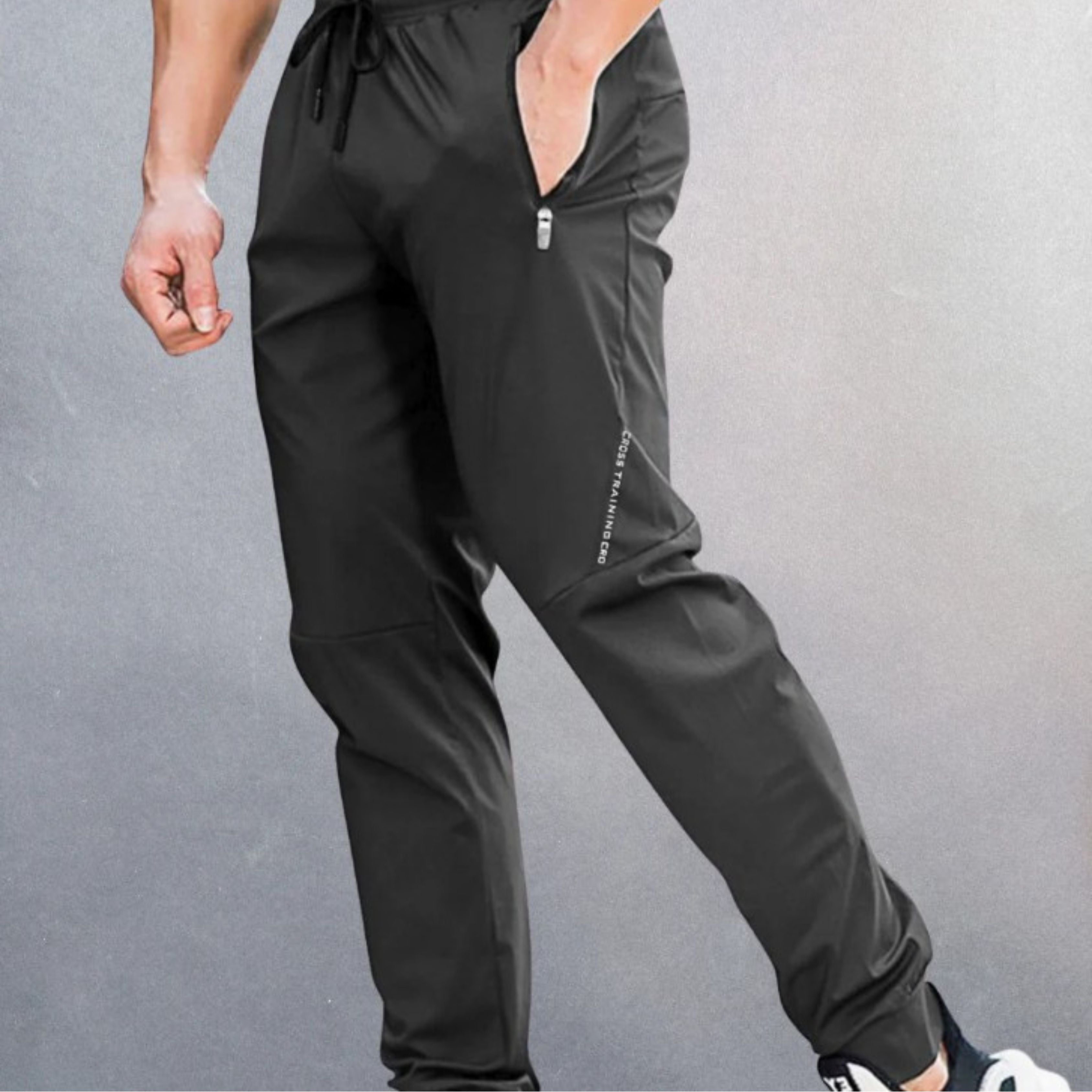 Track Pants - Drawstring - Lightweight - Joggers - Men's Activewear