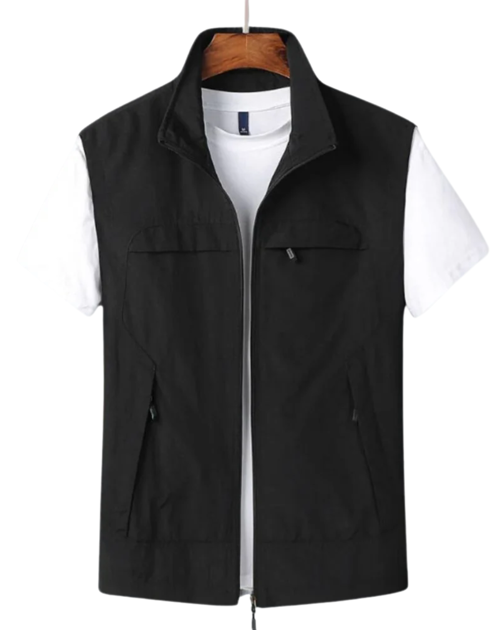 Men's Gilet - Zip-Up - Lightweight - Sleeveless Vest - Men's Vest