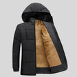 Male Winter Jacket | Hooded | Fur Lined | Puffer Jacket | Men's Padded Jacket
