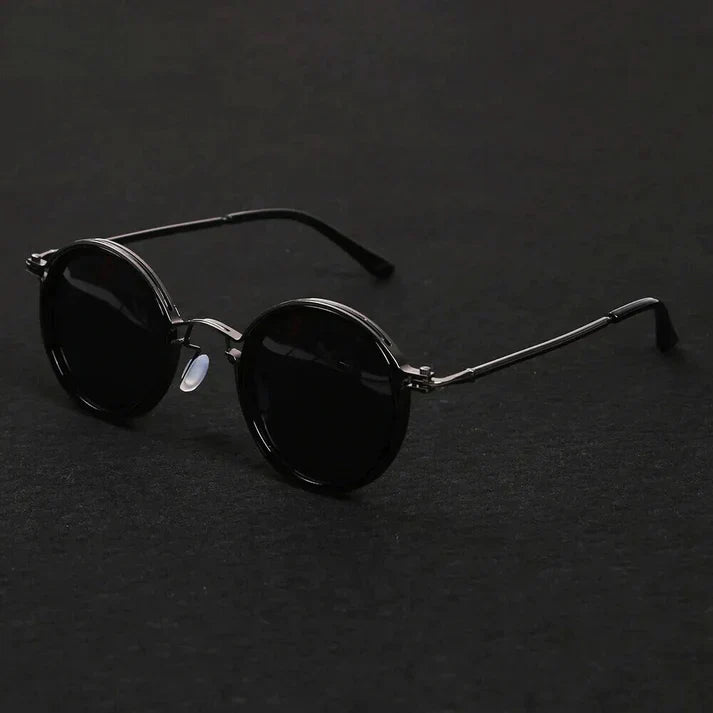 Retro Sunglasses | UV Protection | Polarized | Round Sunglasses | Men's Sunglasses