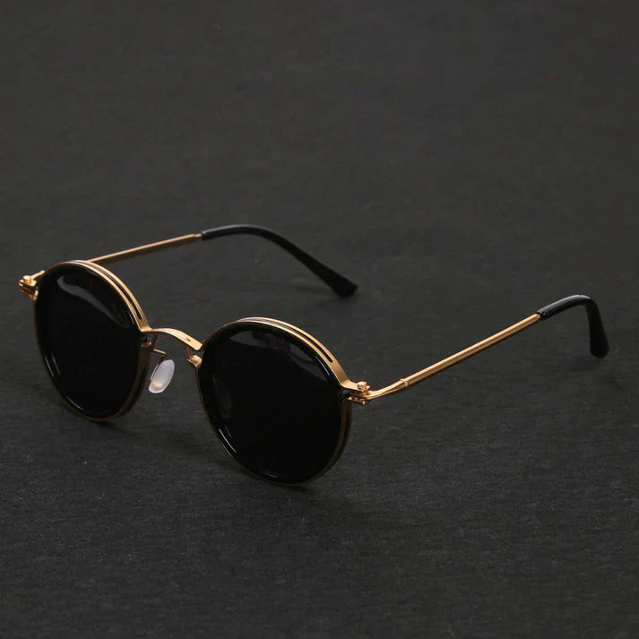 Retro Sunglasses | UV Protection | Polarized | Round Sunglasses | Men's Sunglasses