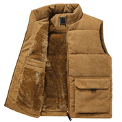 Bodywarmer | Corduroy | Padded | Puffer Vest | Men's Gilet