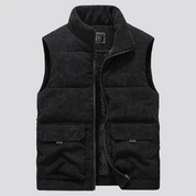 Bodywarmer | Corduroy | Padded | Puffer Vest | Men's Gilet