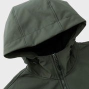 Windbreaker Jacket - Hooded - Outdoor - Softshell Jacket - Men's Waterproof Jacket