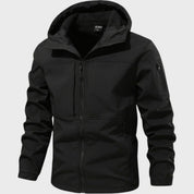 Windbreaker Jacket - Hooded - Outdoor - Softshell Jacket - Men's Waterproof Jacket