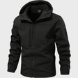 Windbreaker Jacket - Hooded - Outdoor - Softshell Jacket - Men's Waterproof Jacket