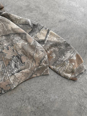 Camouflage Hoodie - Relaxed Fit - Zip-Up - Camo Hooded Sweatshirt - Men's Hoodie