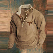 Fleece Pullover | Half Zip | Warm | Fleece Sweater | Men's Winter Clothes