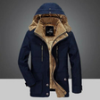Winter Jacket | Zipper | Hood | Sherpa Lining | Men's Winter Jacket