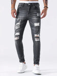 Zayden Ripped Jeans | Trendy Slim Fit Jeans for Men