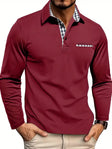 Polo Shirt | Collared | Regular Fit | Long Sleeve Polo Shirts | Men's Clothing