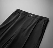 Two-Piece set - Men's Short Sleeve Polo Shirt and Dress Pants Set