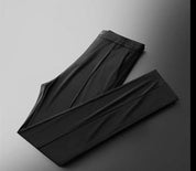 Two-Piece set - Men's Short Sleeve Polo Shirt and Dress Pants Set