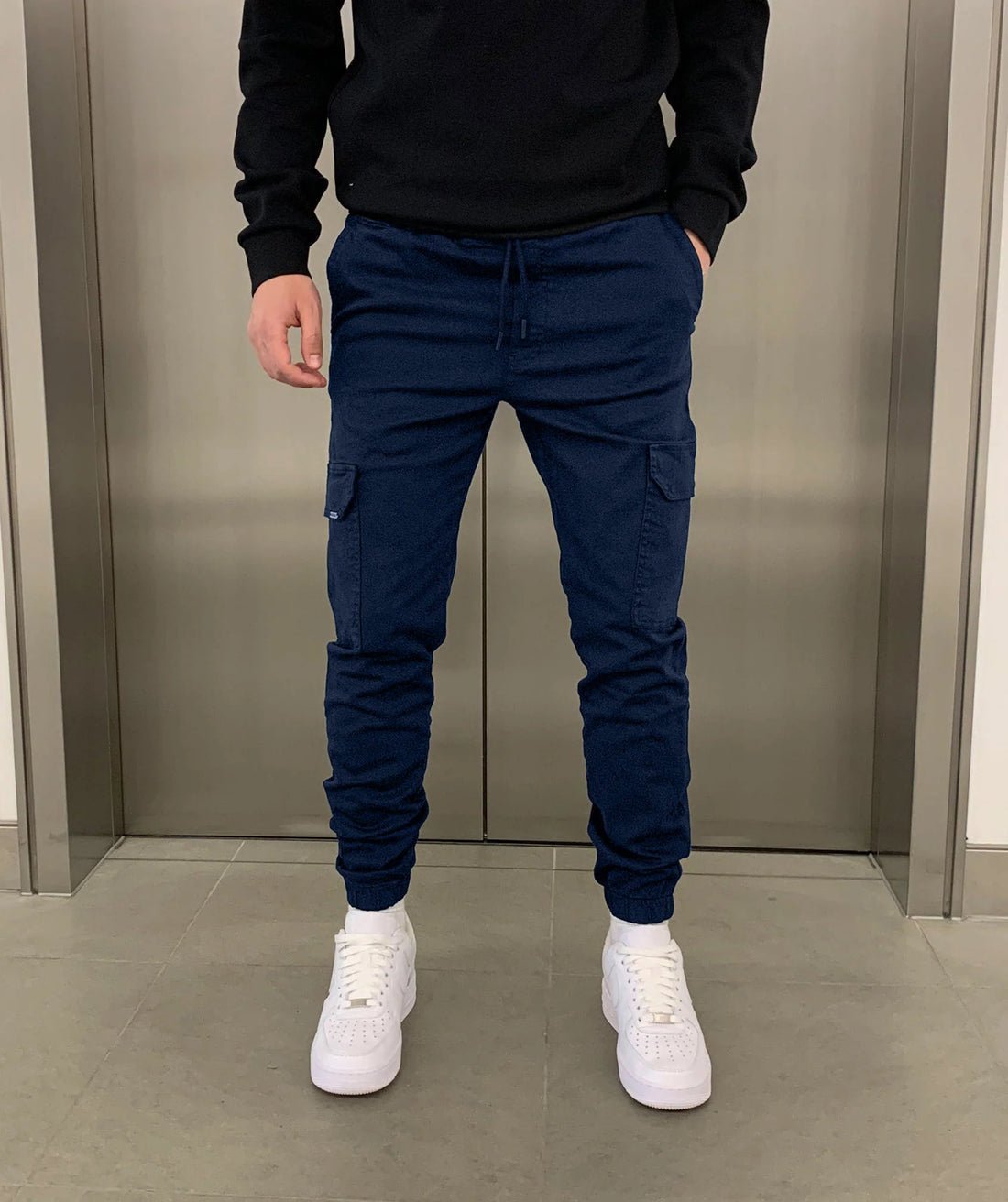 Cargo Joggers | Drawstring | Skinny | Cargo Pants | Men's Trousers