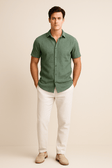 Short Sleeve Shirt | Lightweight | Button-Up | Summer Shirt | Men's Shirt