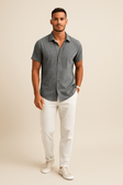 Short Sleeve Shirt | Lightweight | Button-Up | Summer Shirt | Men's Shirt