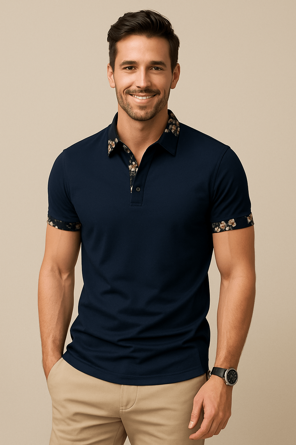 Polo Shirt - Men's Short Sleeve Collared Summer Polo T-Shirt