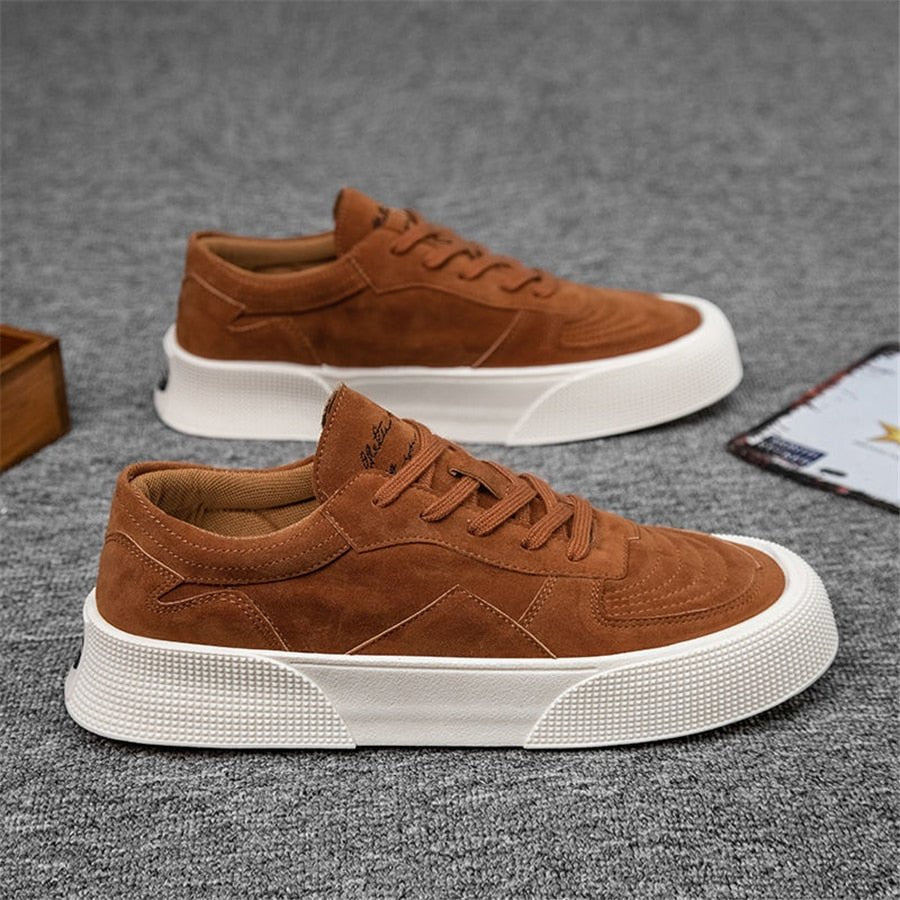 Men's Sneakers | Low Top | Lace-Up | Suede Sneakers | Men's Shoes